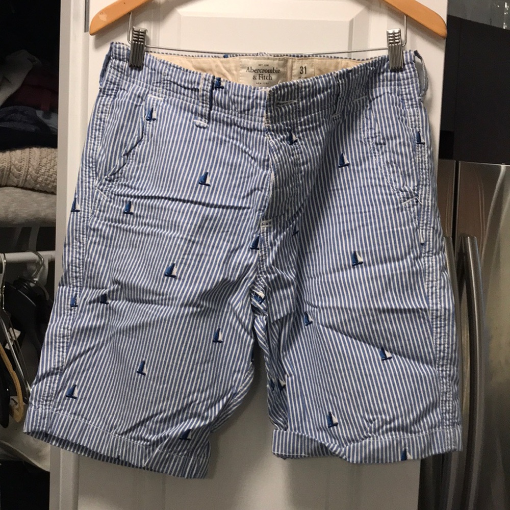 Striped novelty shorts